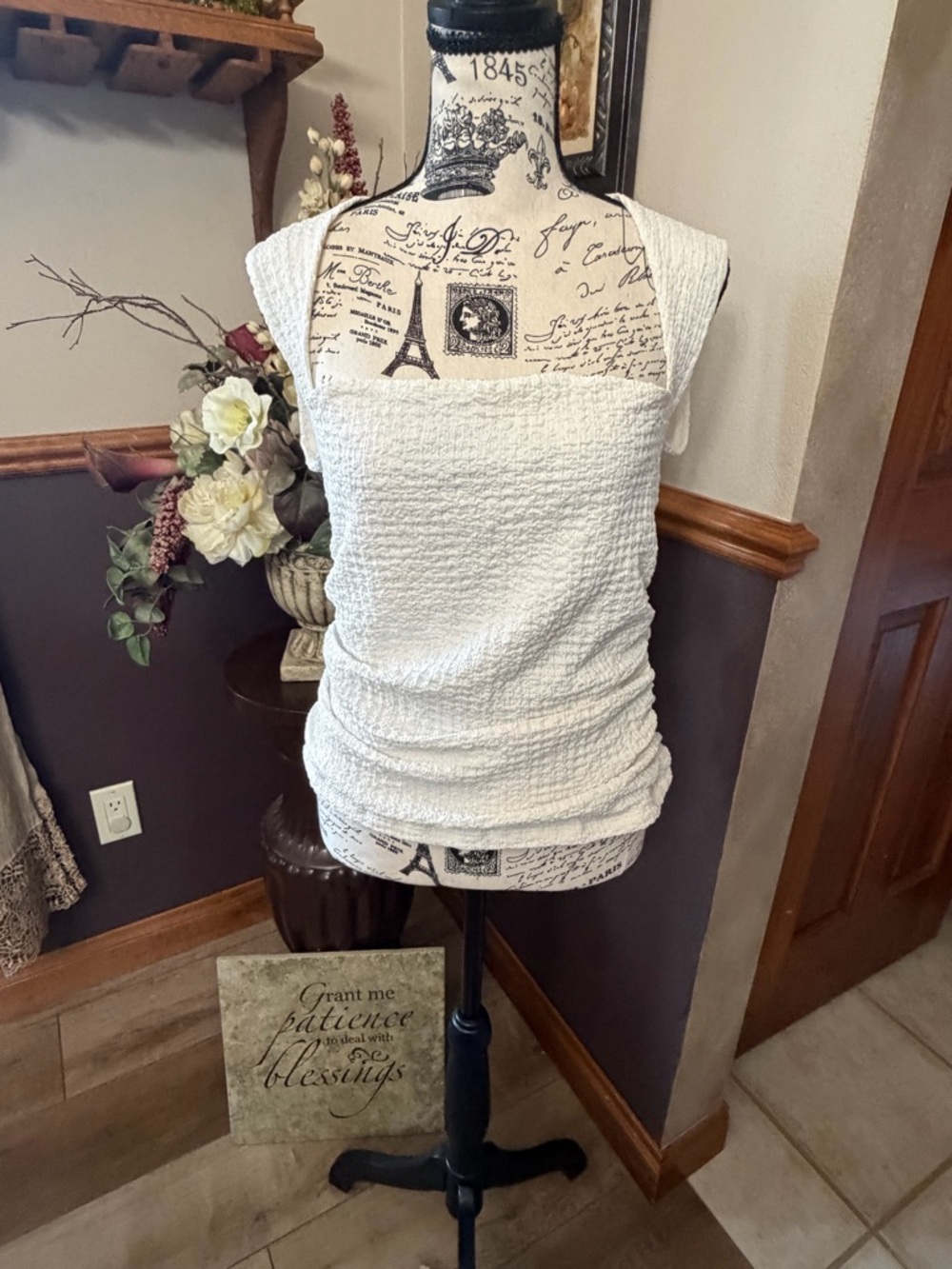 Abercrombie & Fitch Ava Textured Top